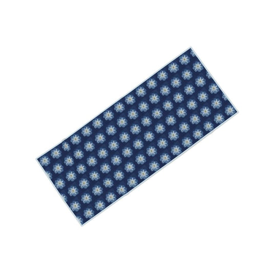 Blue Cosmo Beach Towel