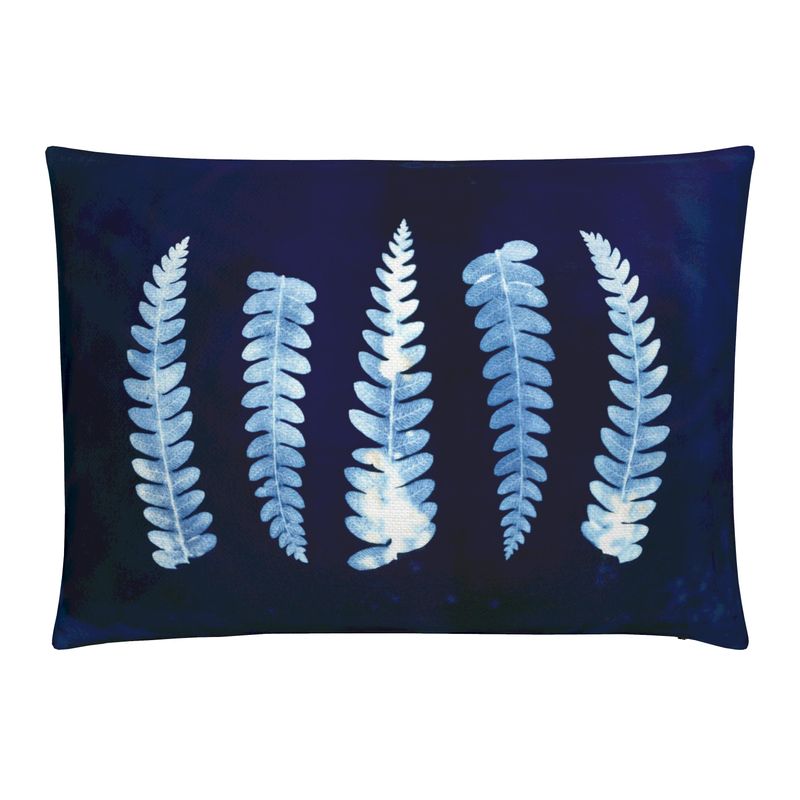 Five Ferns Throw Pillow