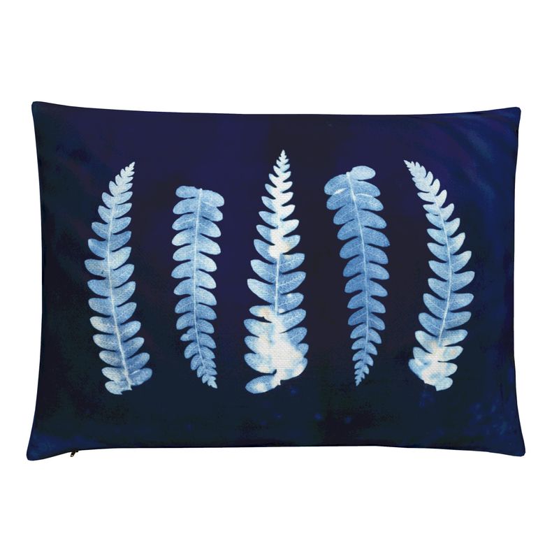 Five Ferns Throw Pillow