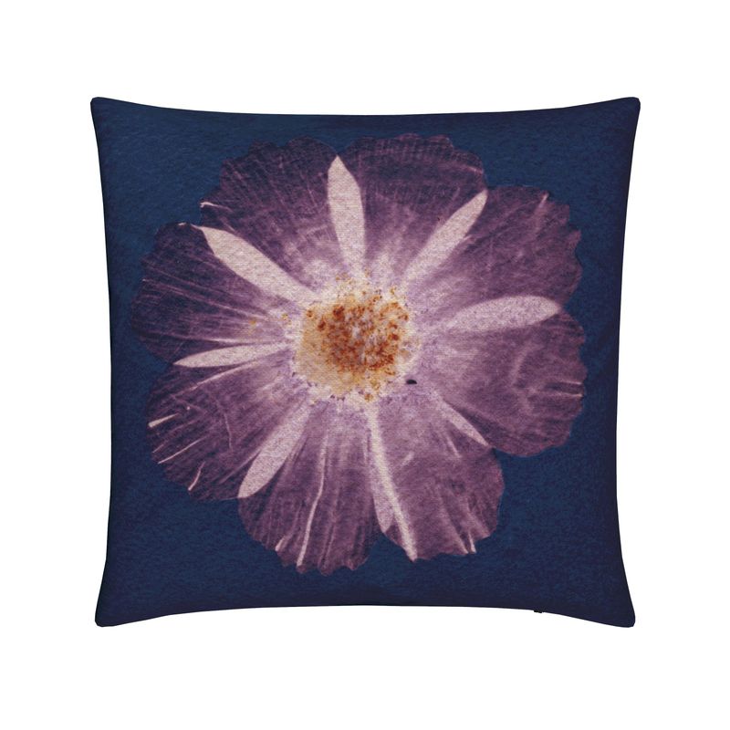 Purple & Green Cosmo Double-Sided Throw Pillow