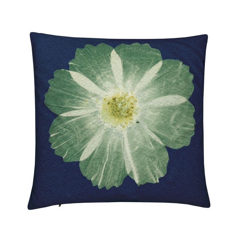 Purple & Green Cosmo Double-Sided Throw Pillow