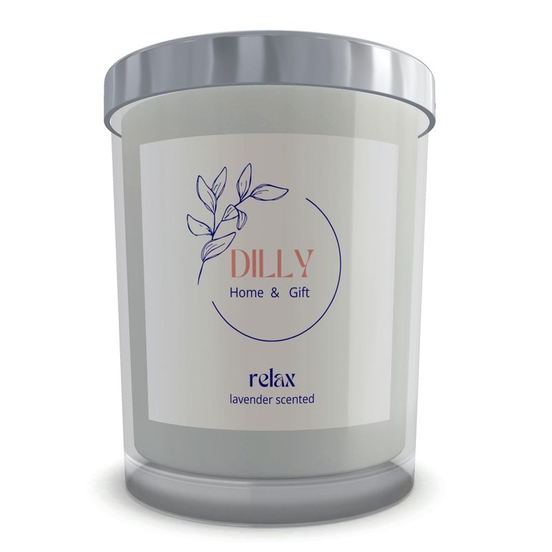 Relax Lavender Scented Candle