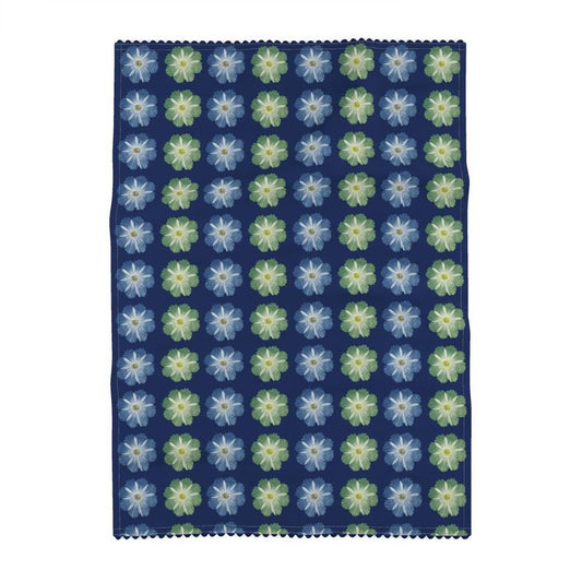 Blue & Green Cosmo Tea Towel