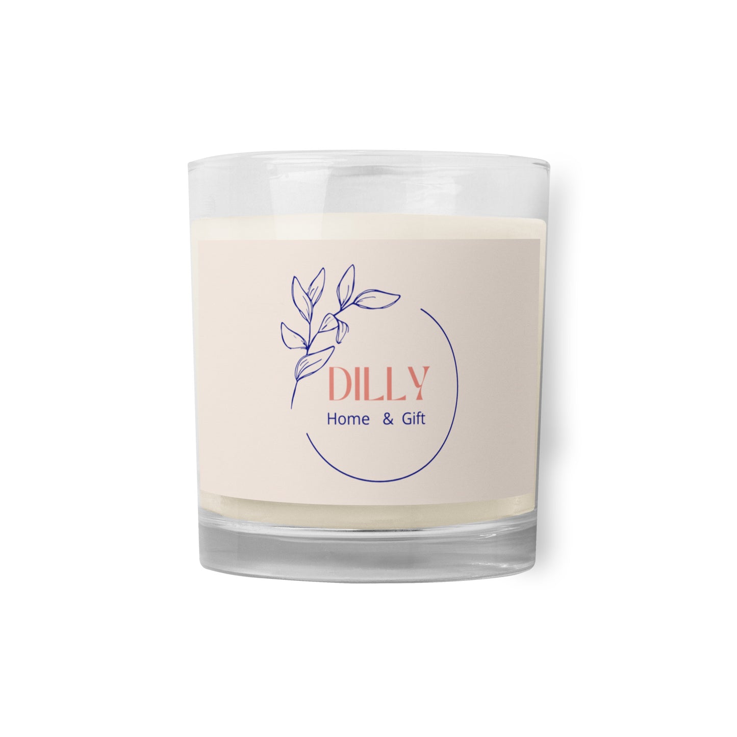 Dilly Unscented Soy Wax Candle