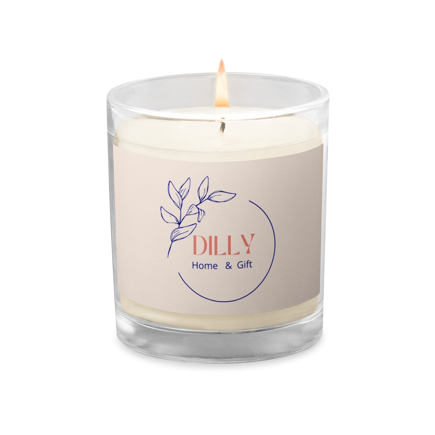 Dilly Unscented Soy Wax Candle