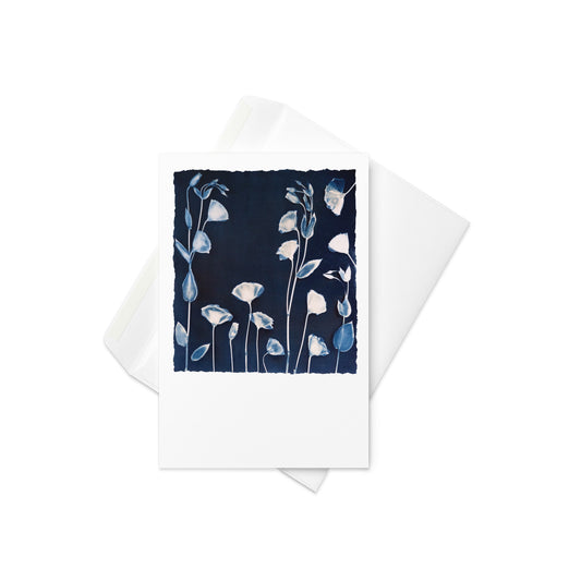 Lisianthus Greeting Card